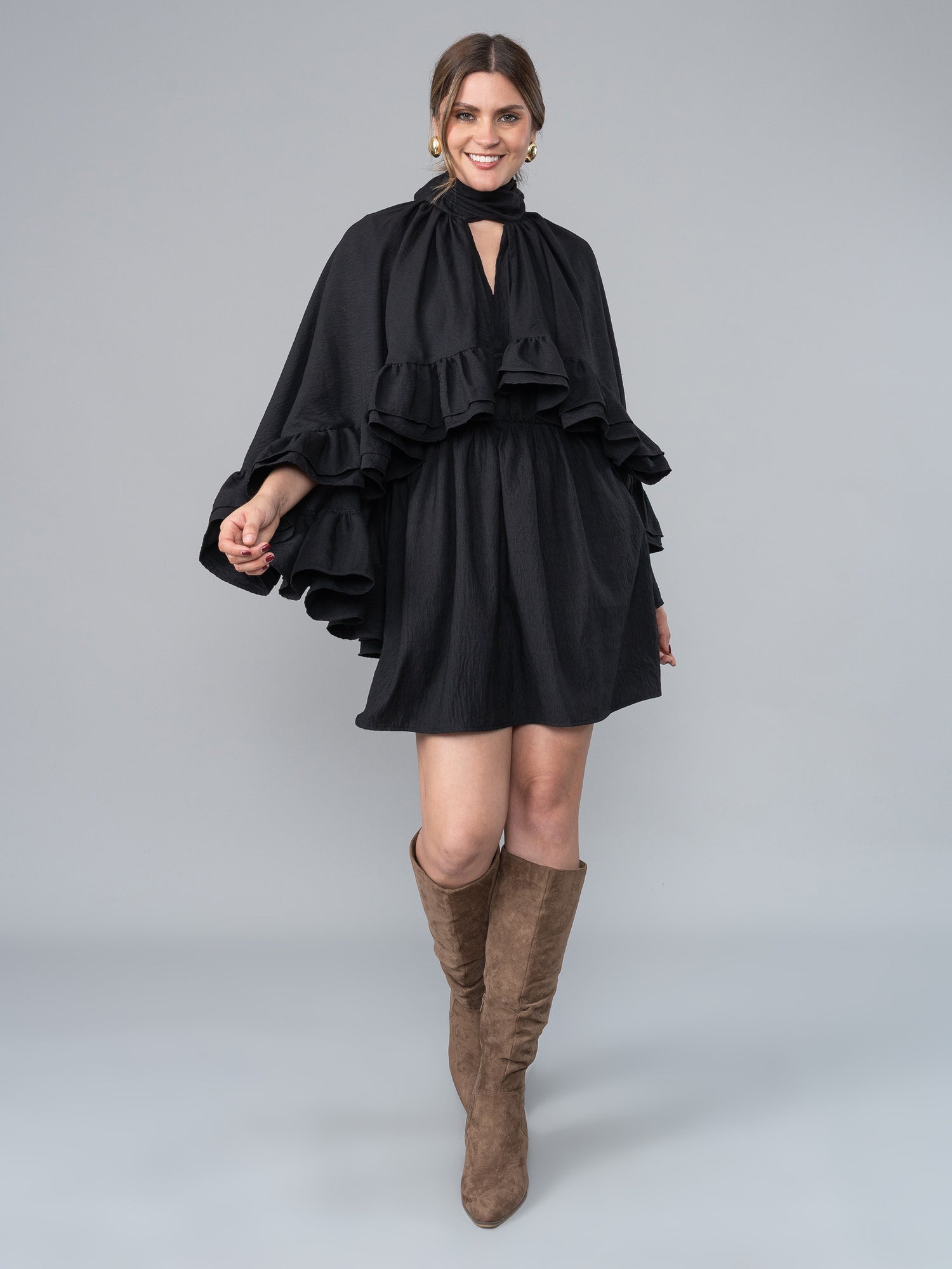Vestido Julieta Negro en Gaia