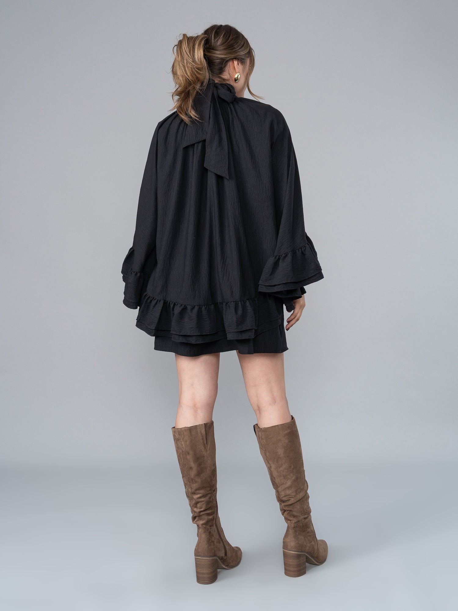 Vestido Julieta Negro en Gaia