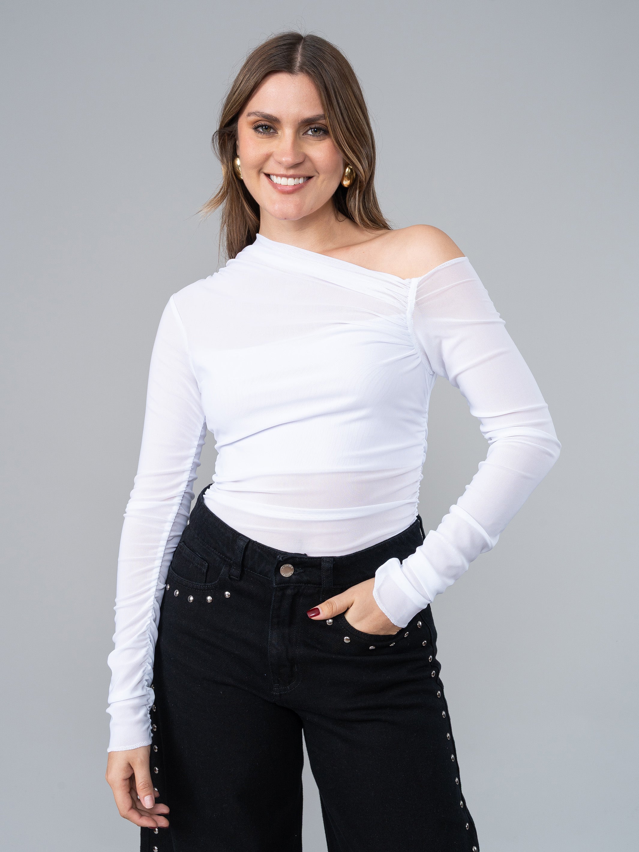 Body Natalia Blanco en Tul