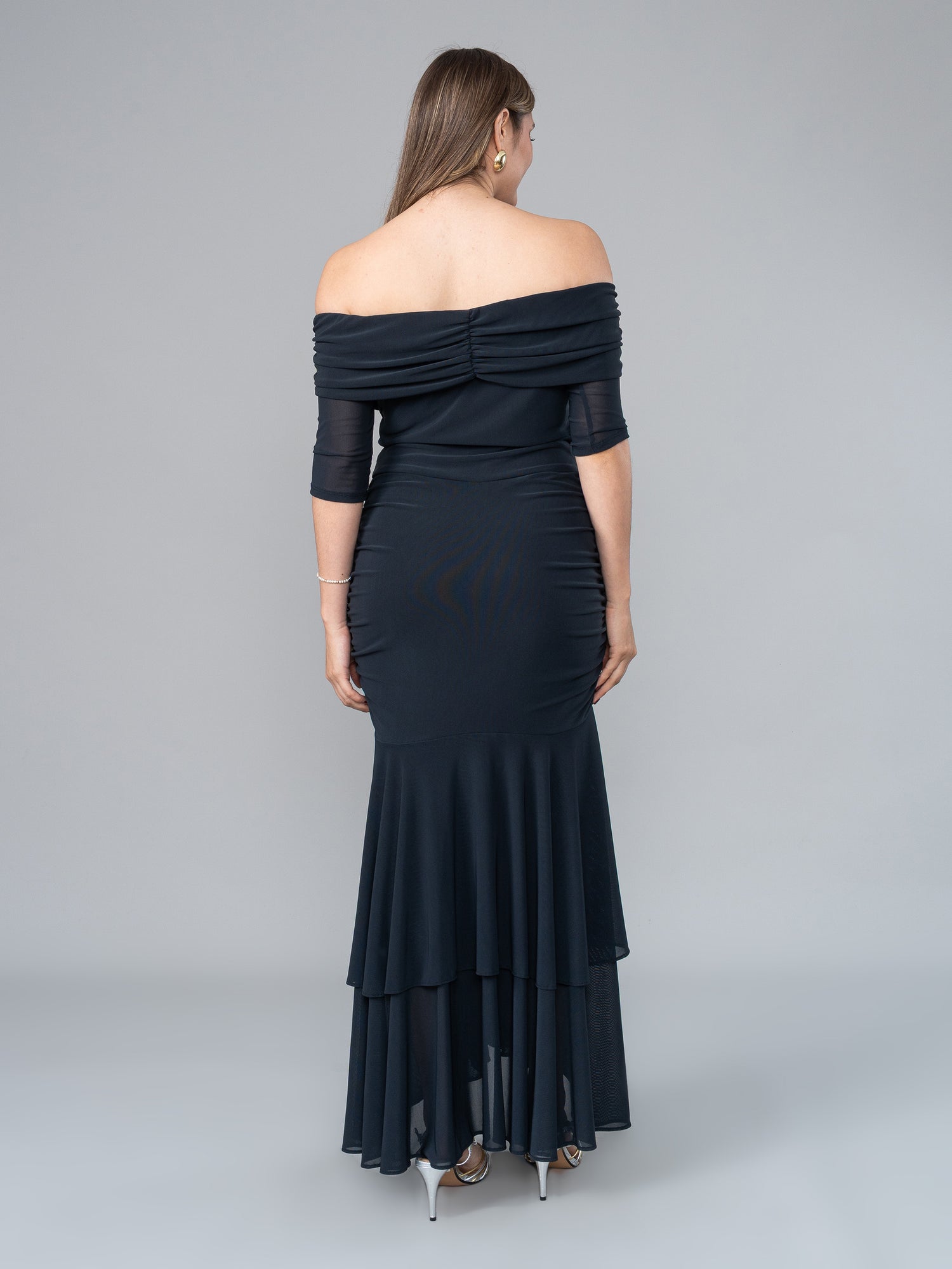 Vestido July Negro en Tul