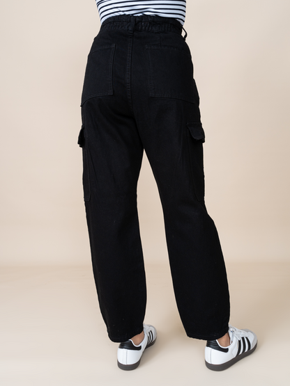 Jean Cargo Negro LM