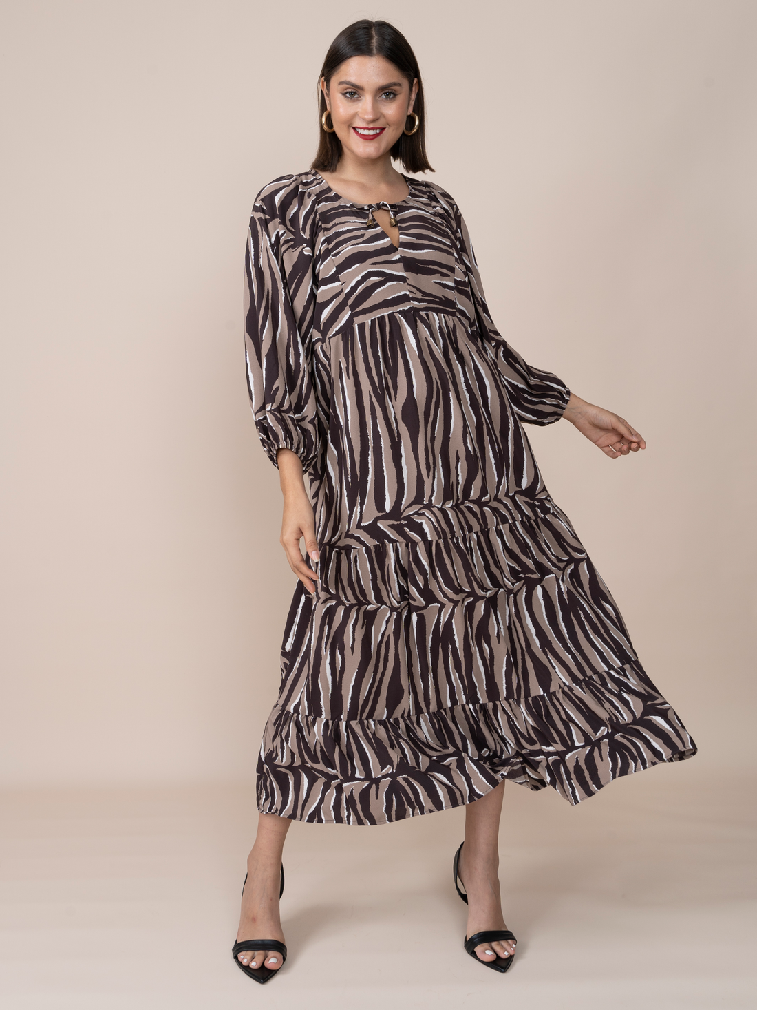 Vestido Lupe Marron
