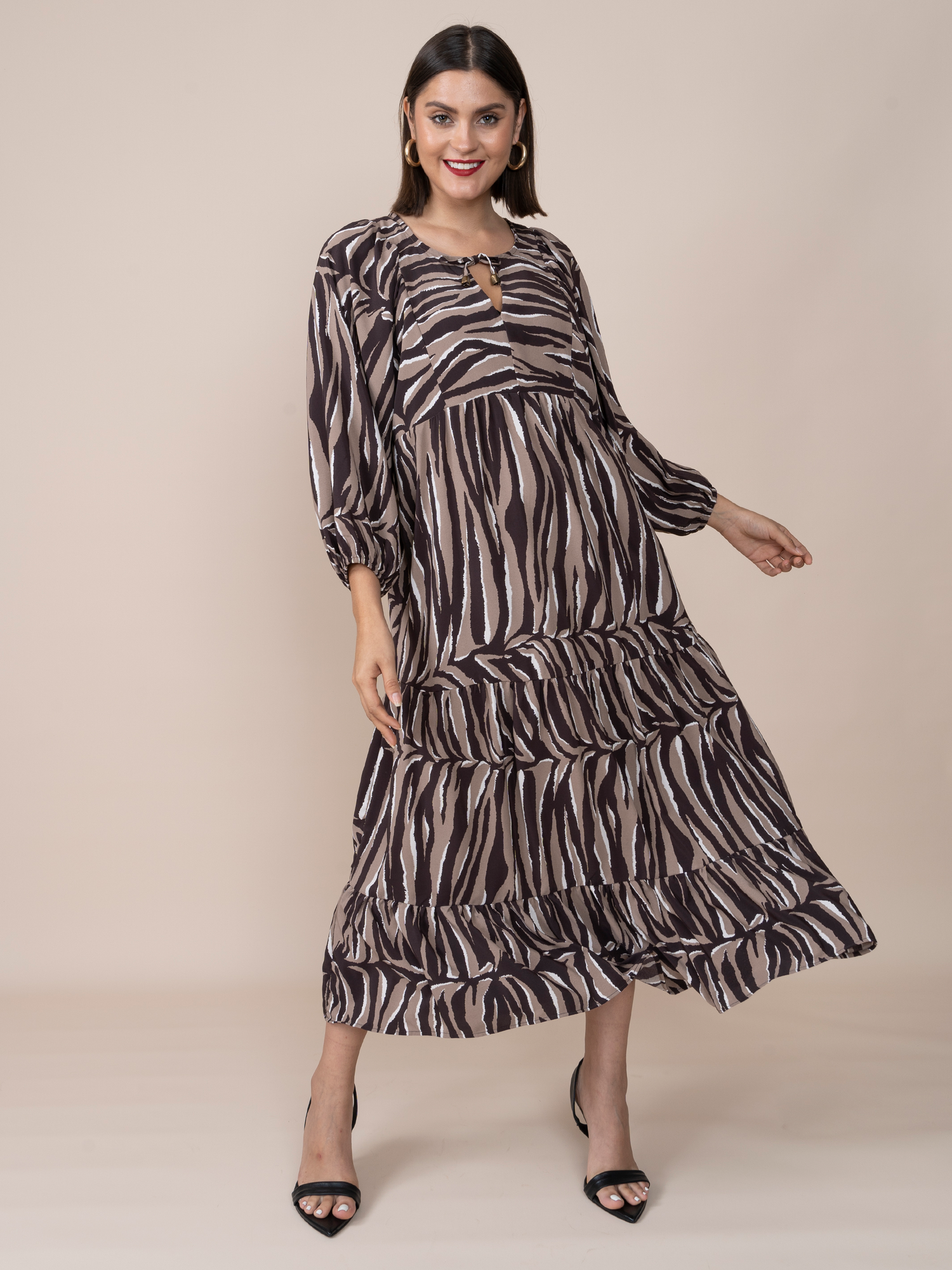 Vestido Lupe Marron
