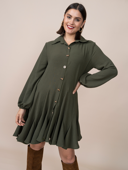 Vestido Aura Verde