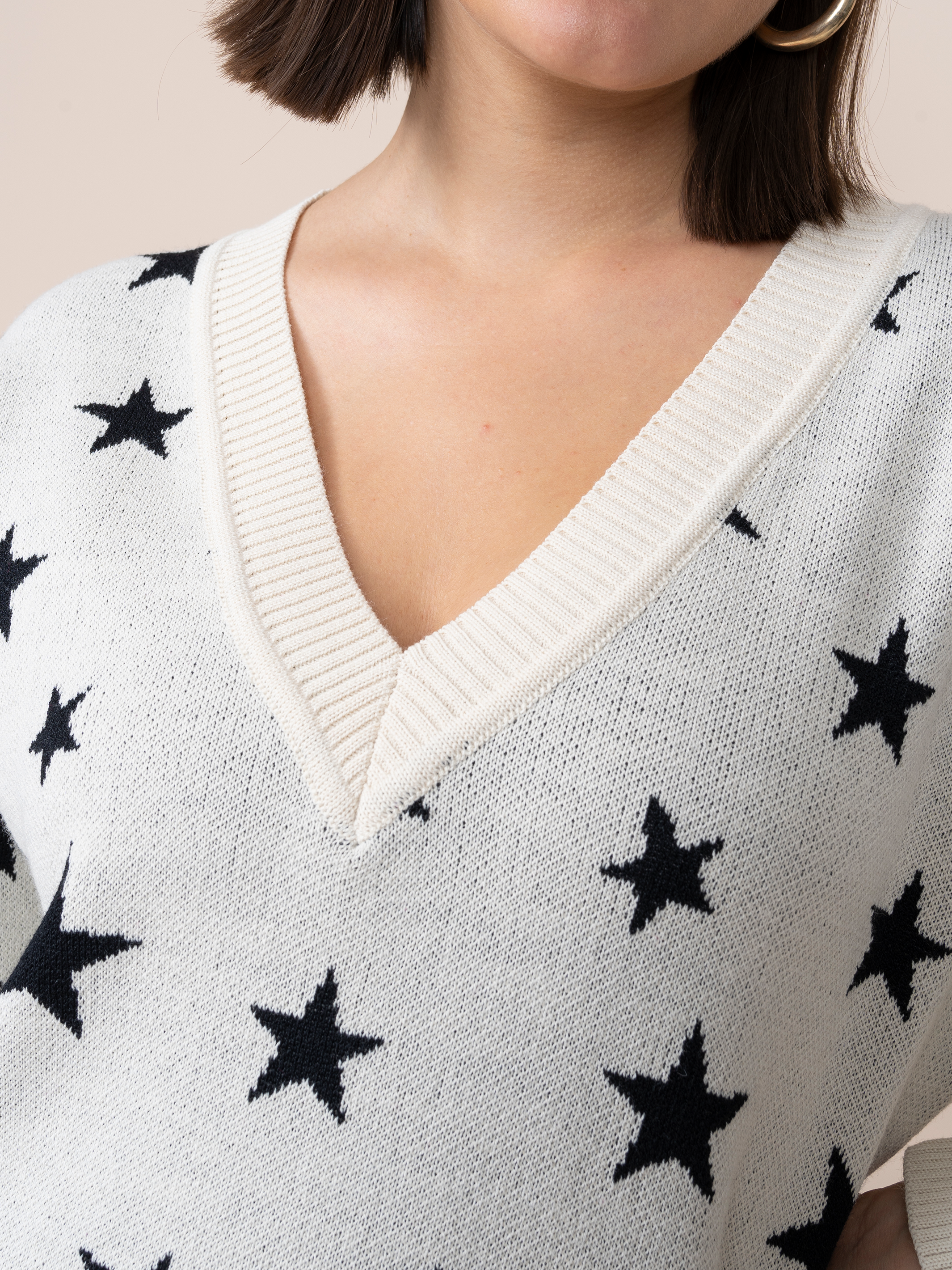 Lead Star Woven Sweater