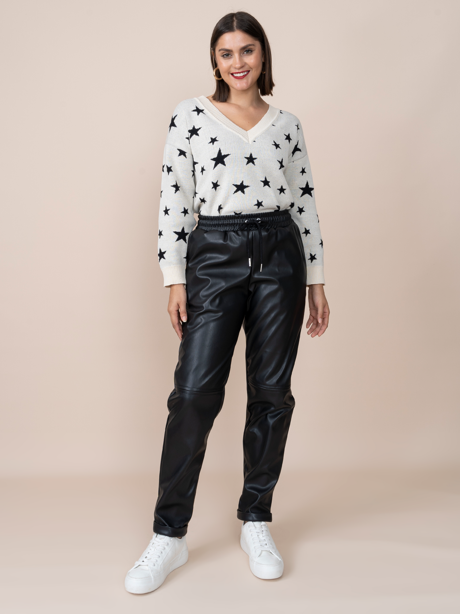 Lead Star Woven Sweater