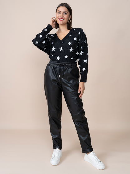 Lead Star Woven Sweater