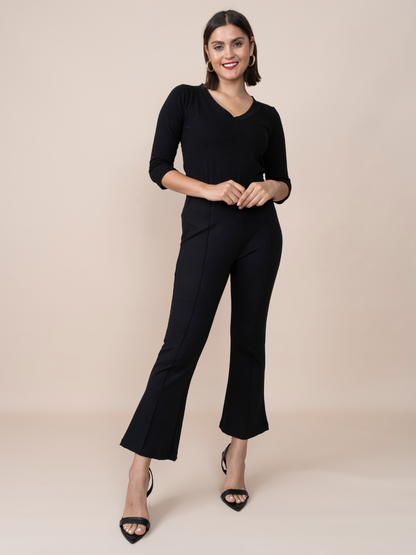 Pantalon de Loma Elizabeth Negro