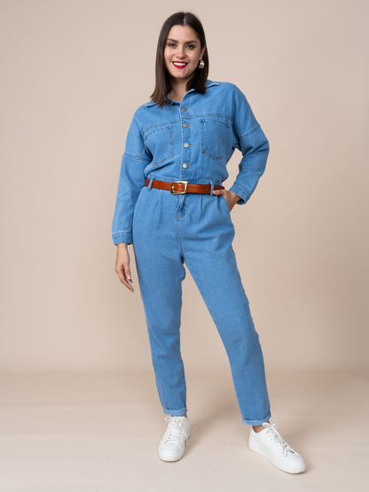 Enterizo de Denim Gabriela