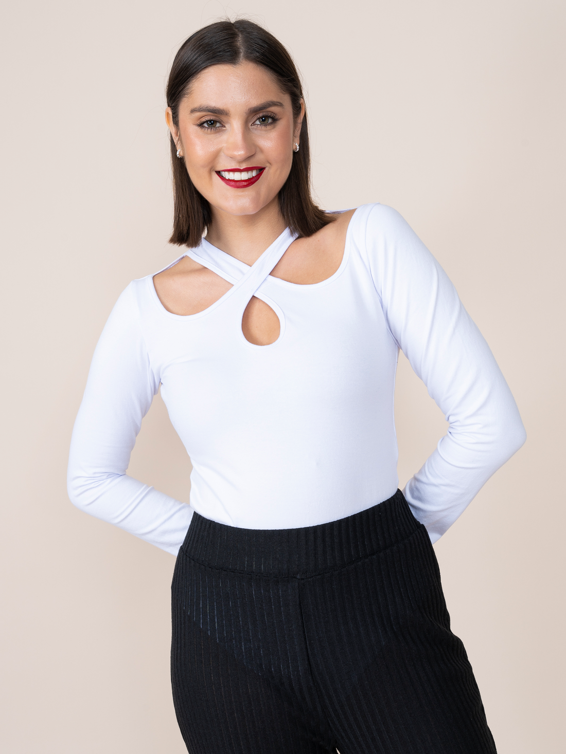 Body Full Lycra Amelia Blanco
