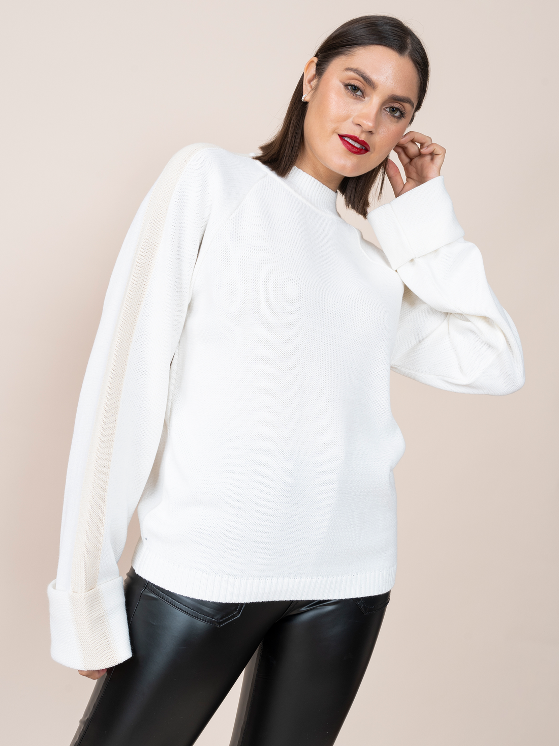 Striped Macarena Knitted Sweater