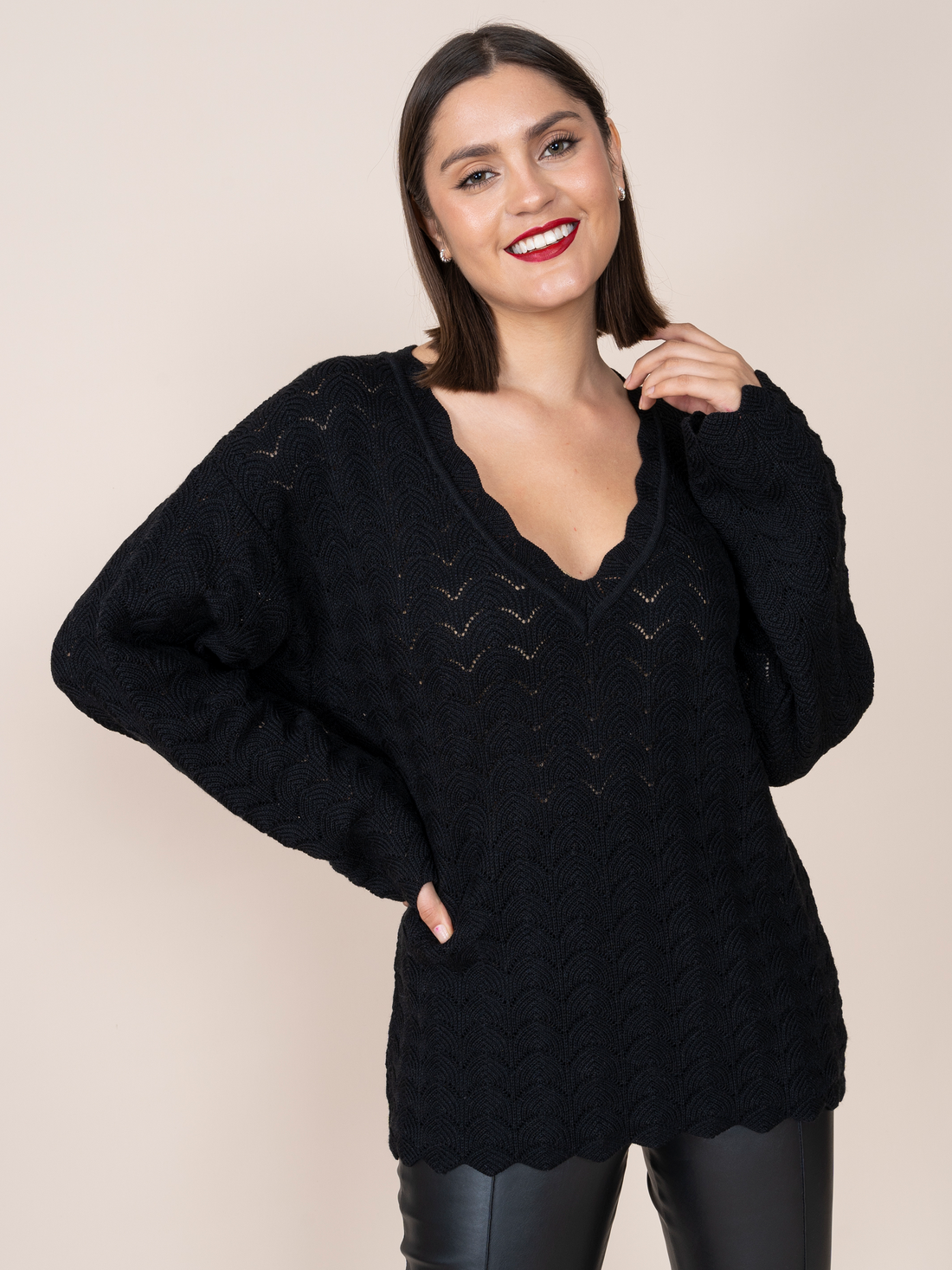 Andrea Perla Knitted Sweater