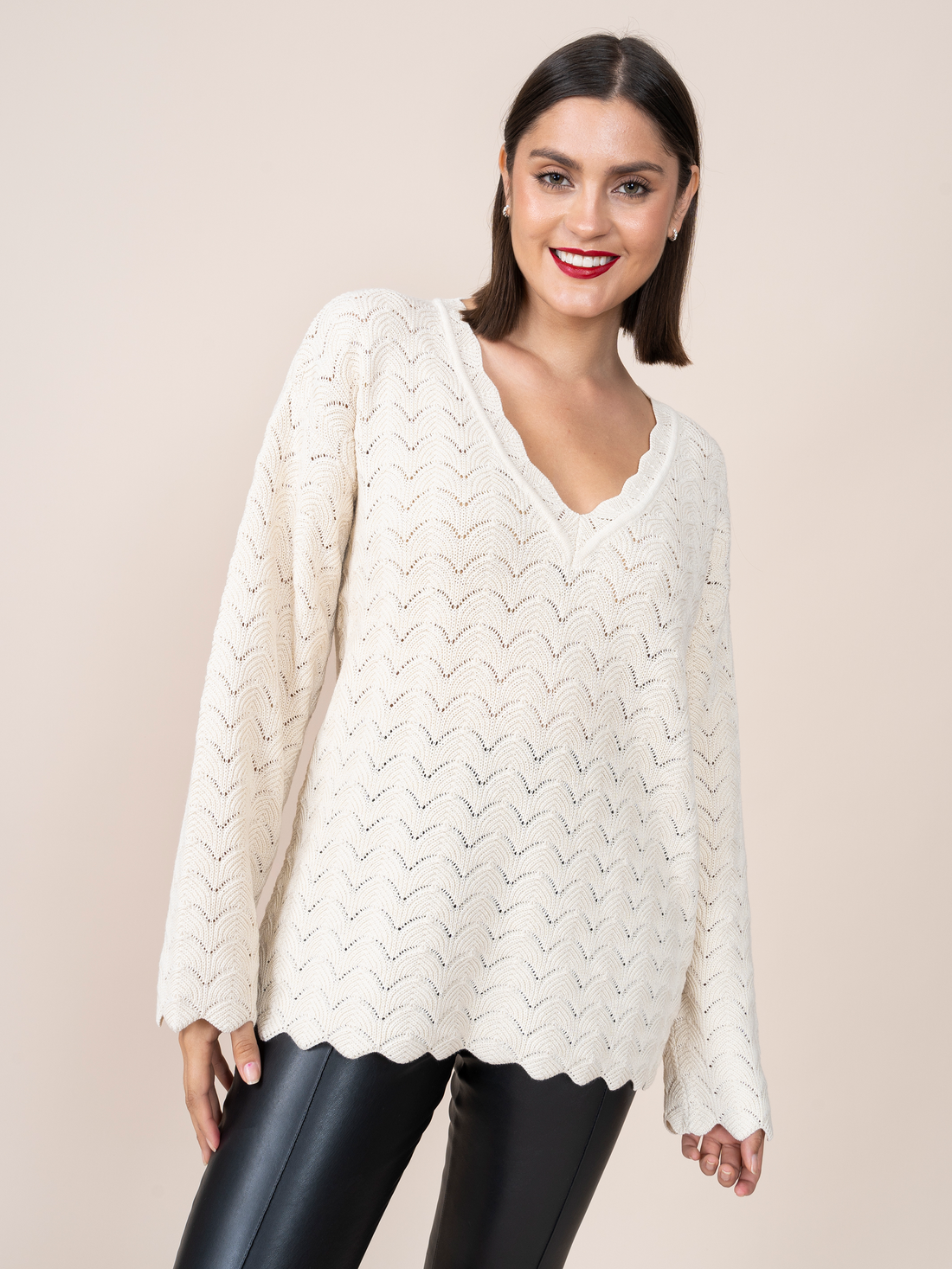 Andrea Perla Knitted Sweater