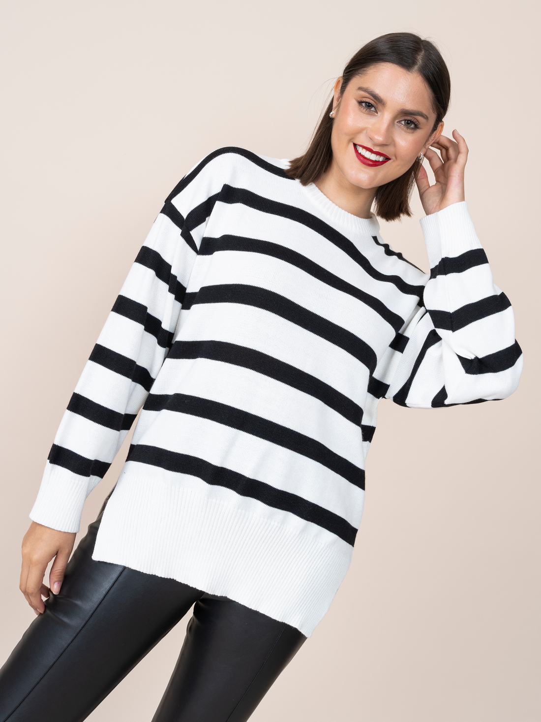 Striped Macarena Knitted Sweater