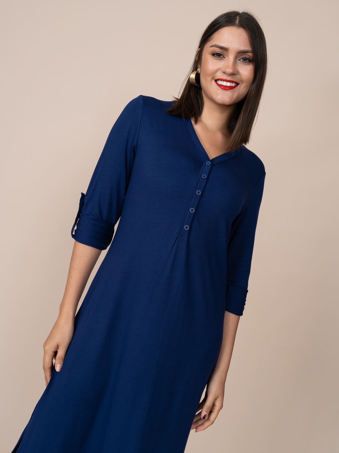 Vestido  Regina Azul