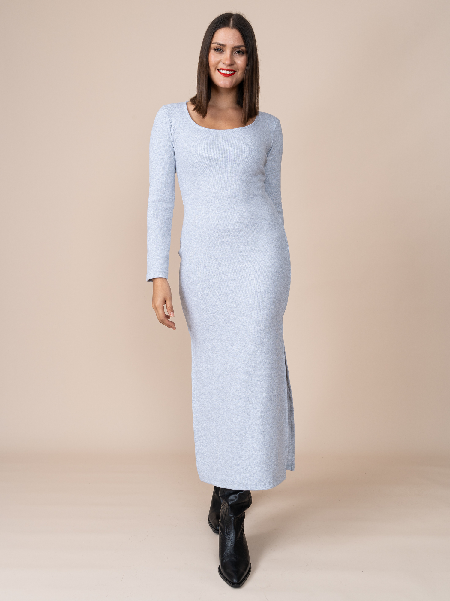 Vestido  Isadora Plomo