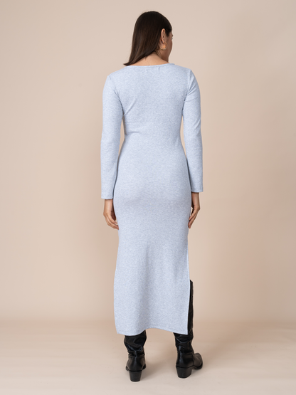 Vestido  Isadora Plomo