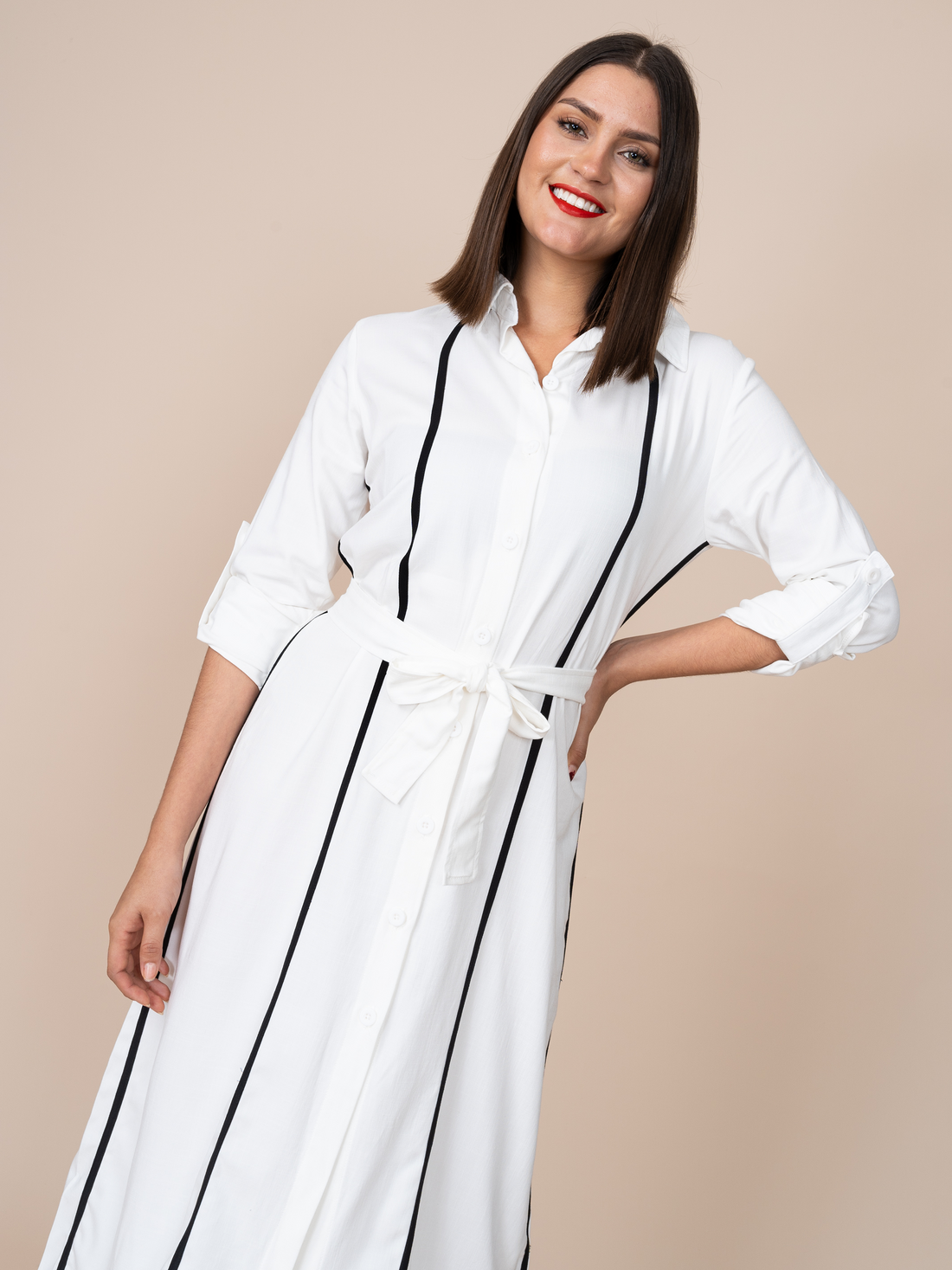 Vestido Romina Blanco