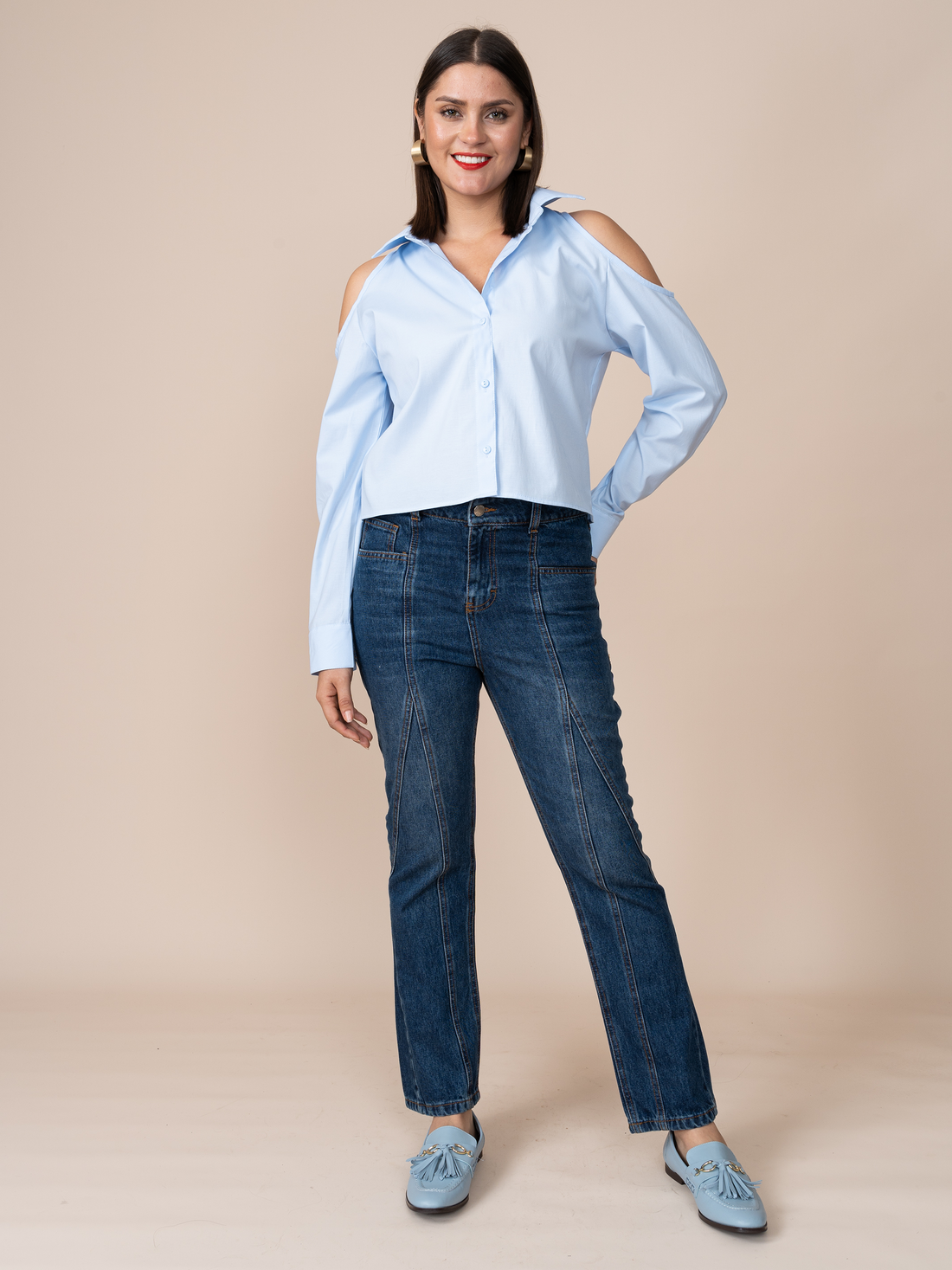 Blusa Angelica Celeste
