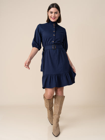 Vestido Vera Azul