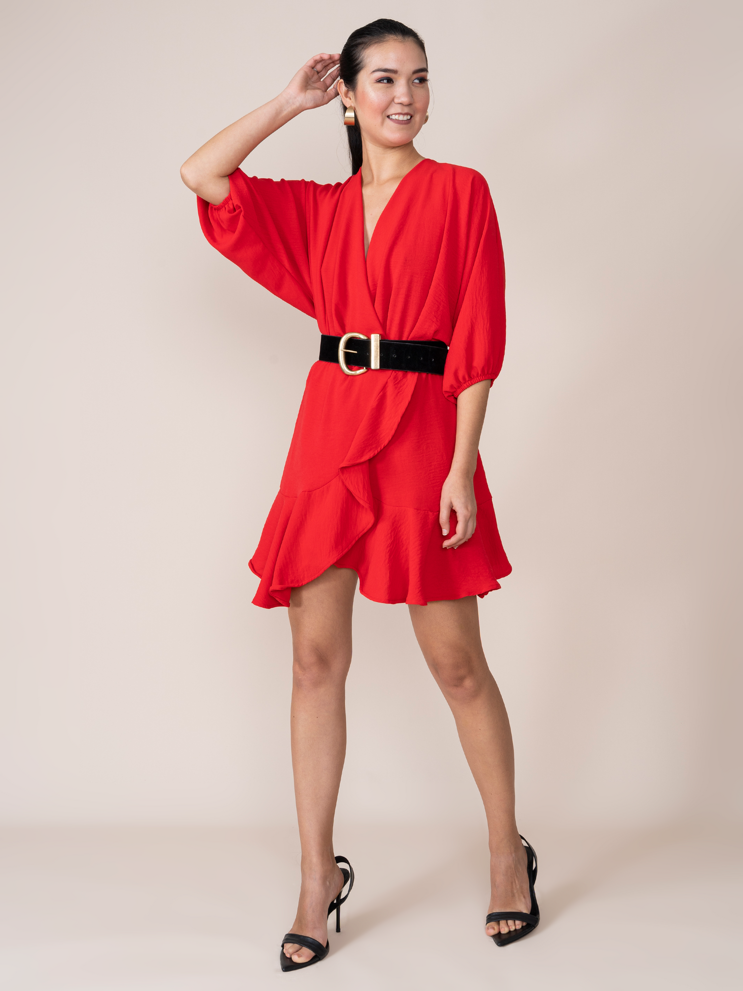 Vestido Karina Rojo