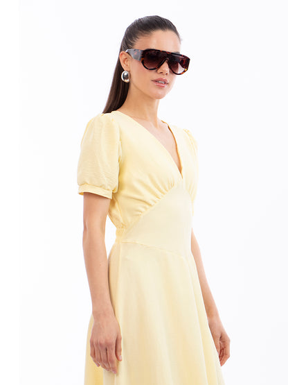 Vestido Helena Polka Amarillo
