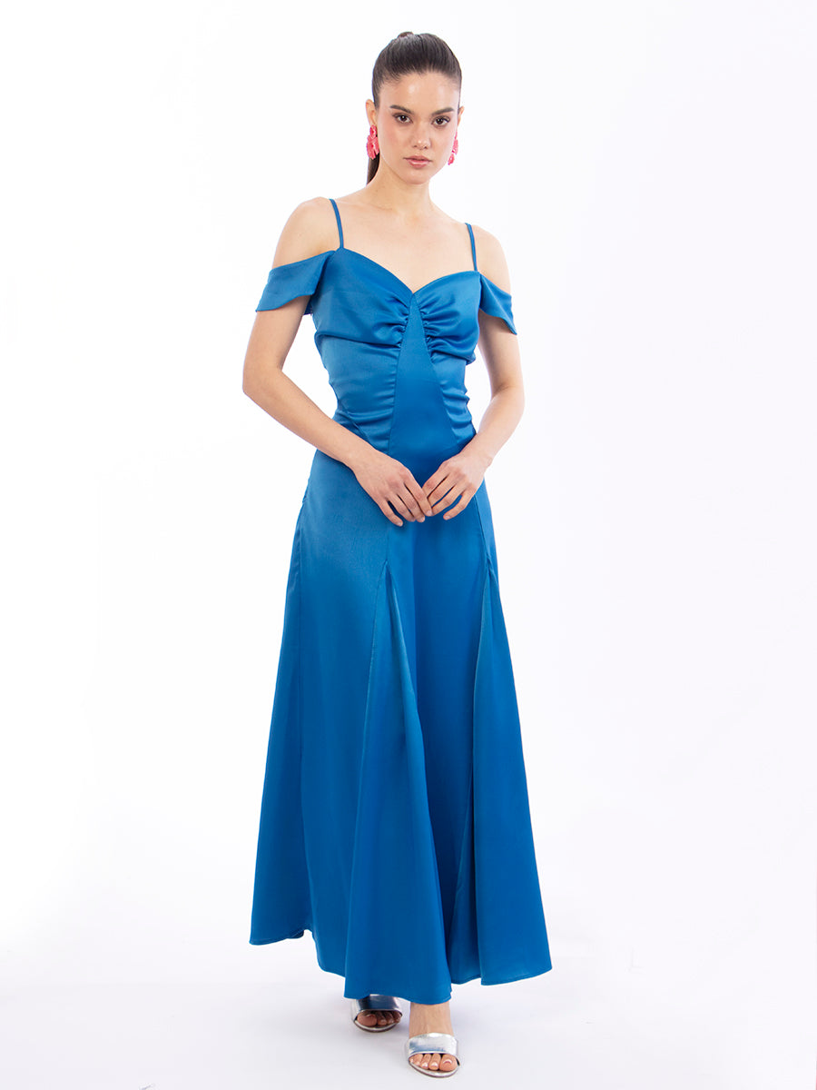 Vestido Georgina Azul