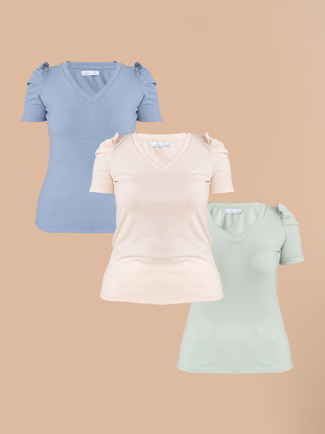 Pack x3 Polo Donna