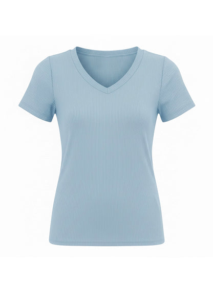 Polo Básico Celeste