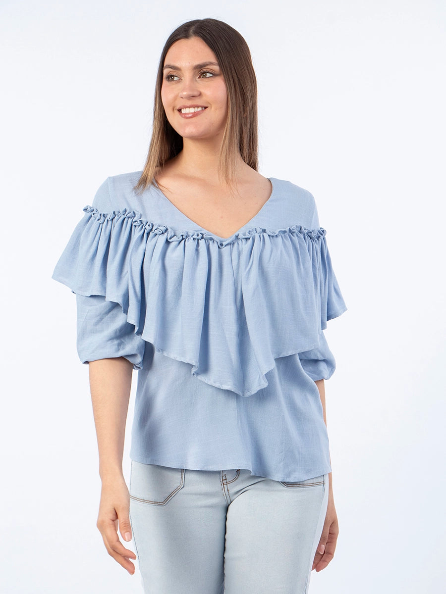 Blusa Angela Celeste