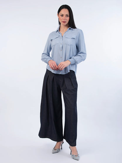 Blusa Cielo Celeste