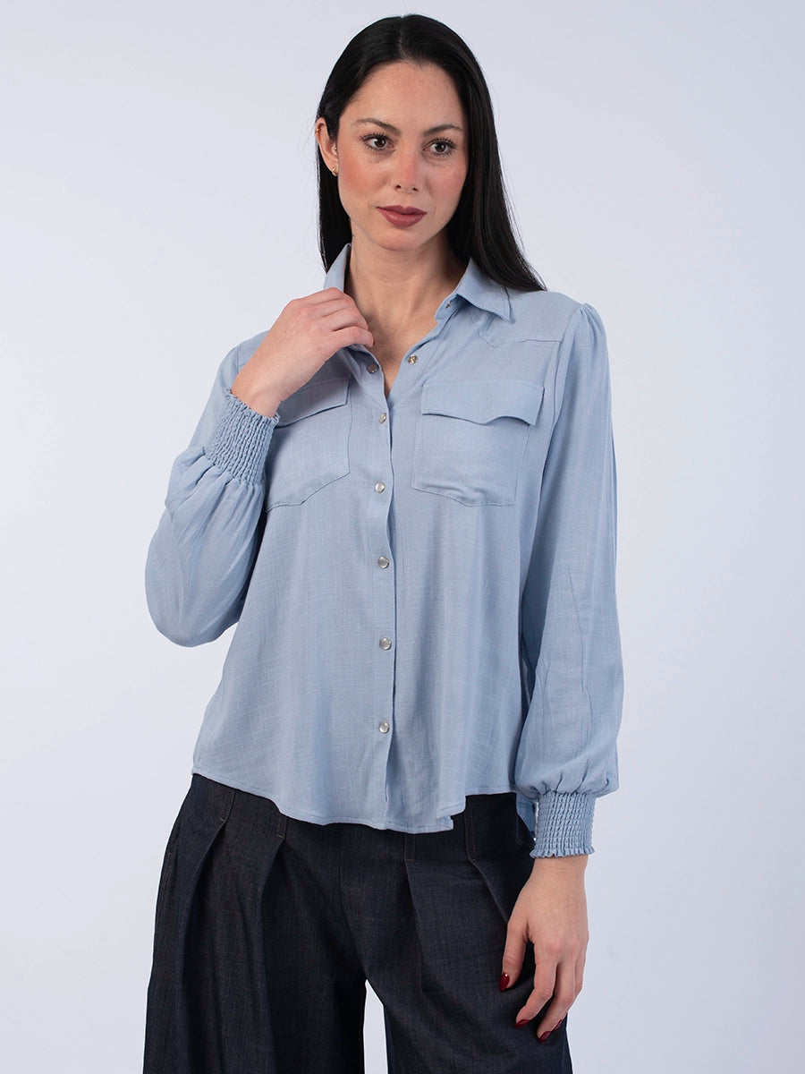 Blusa Cielo Celeste