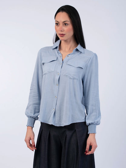 Blusa Cielo Celeste