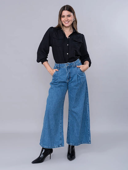 Blusa Cielo Negra - Blusa de La Matier