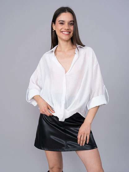 Blusa Fiorella Blanco