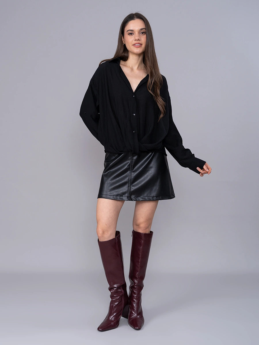 Blusa Fiorella Negro