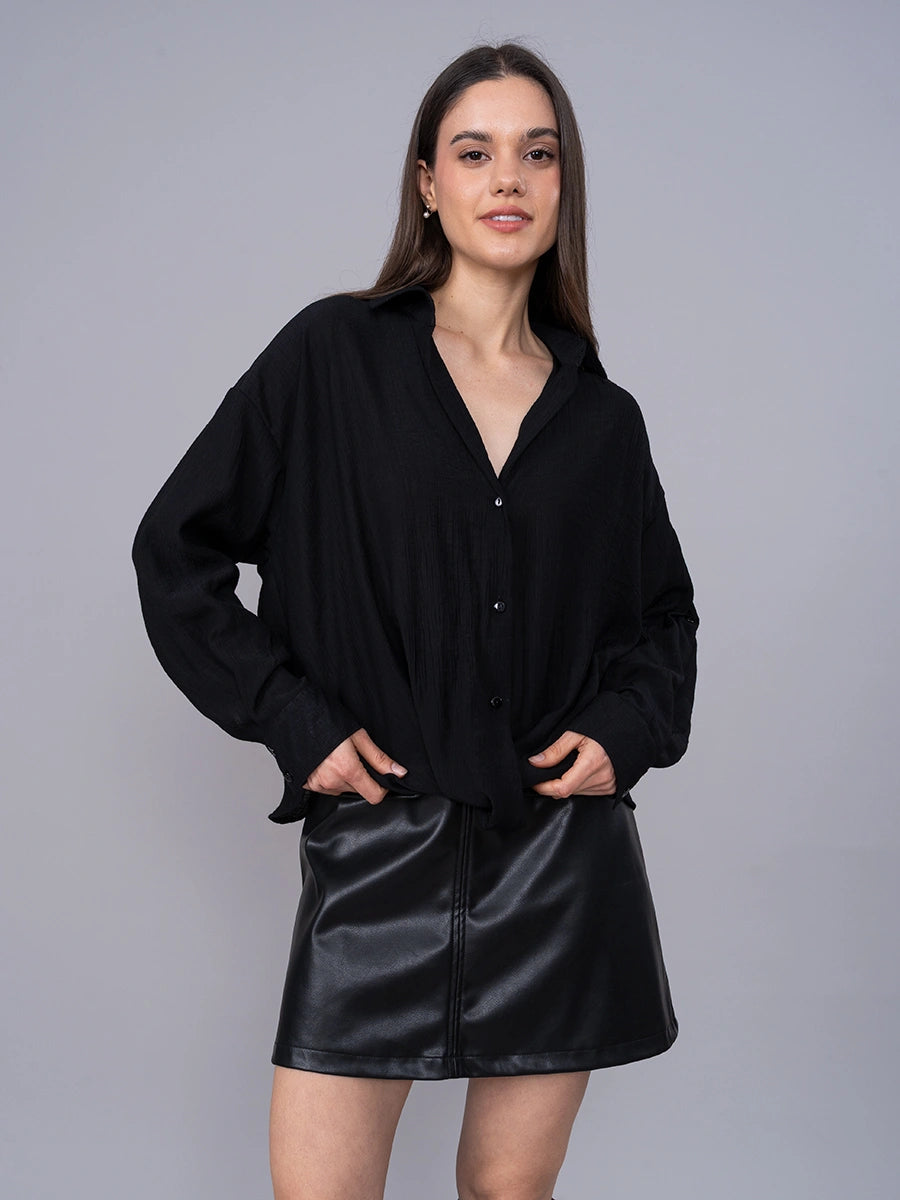 Blusa Fiorella Negro