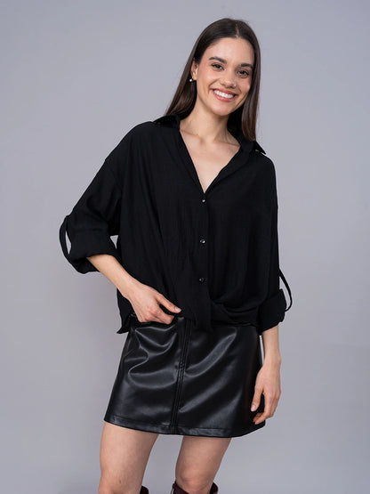 Blusa Fiorella Negro