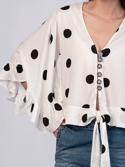 Blusa Margot Polka Dods