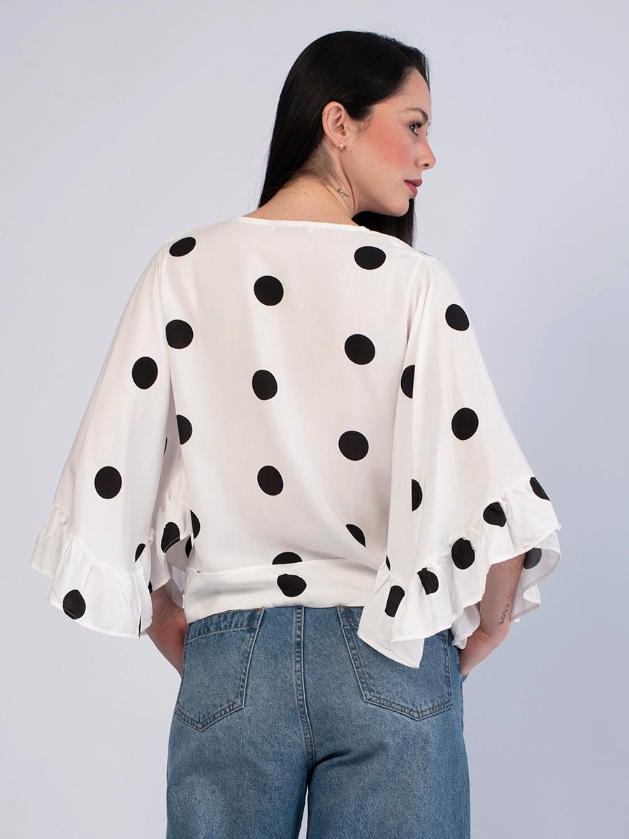 Blusa Margot Polka Dods