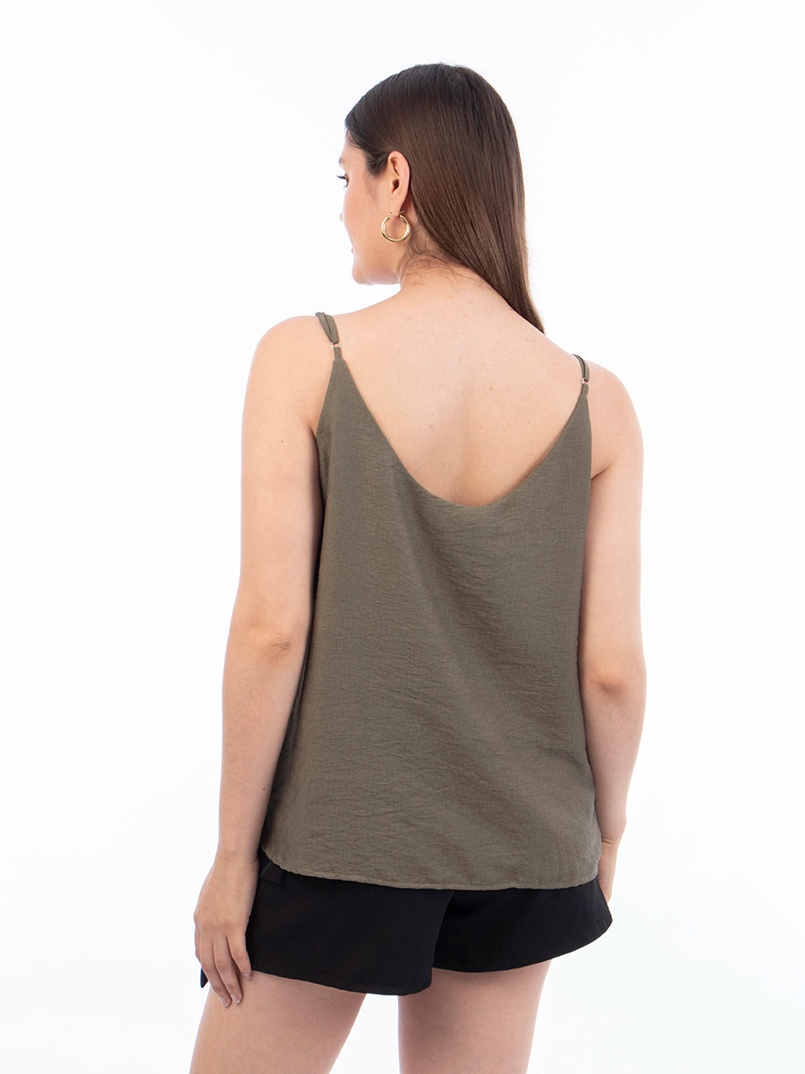 Blusa Luciana Verde Oscuro