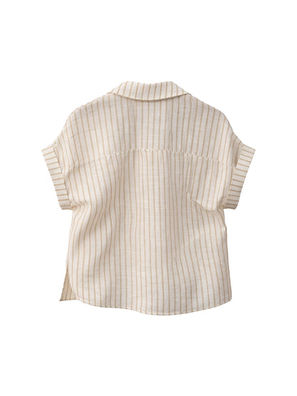 Blusa Maribel Rayas Beige