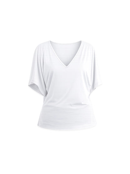 Polo Básico Blanco en Tuvalu