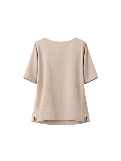 Blusa Básica Beige