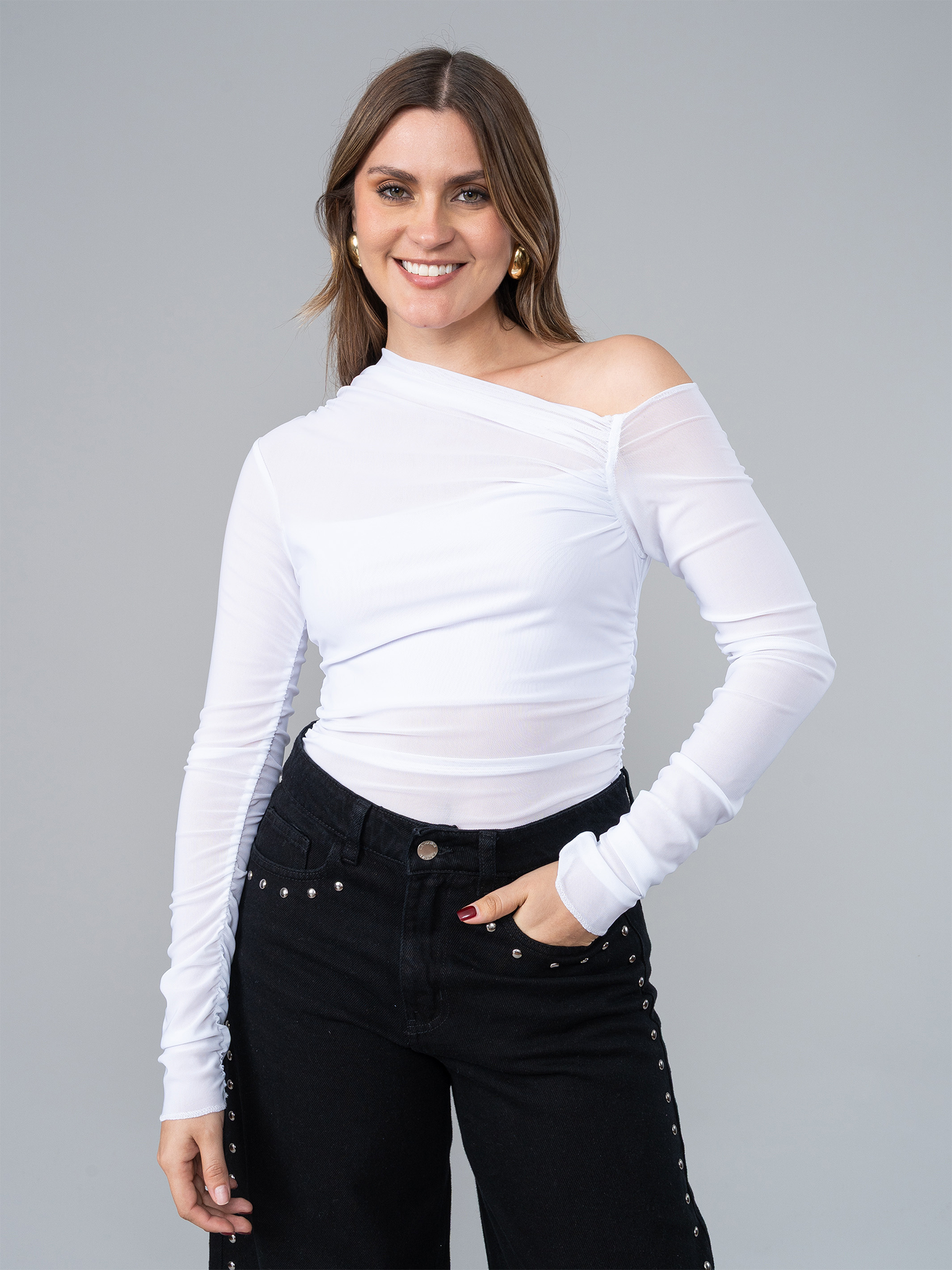 Body Natalia Blanco en Tul