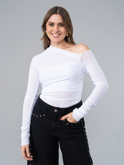 Body Natalia Blanco en Tul