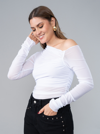 Body Natalia Blanco en Tul