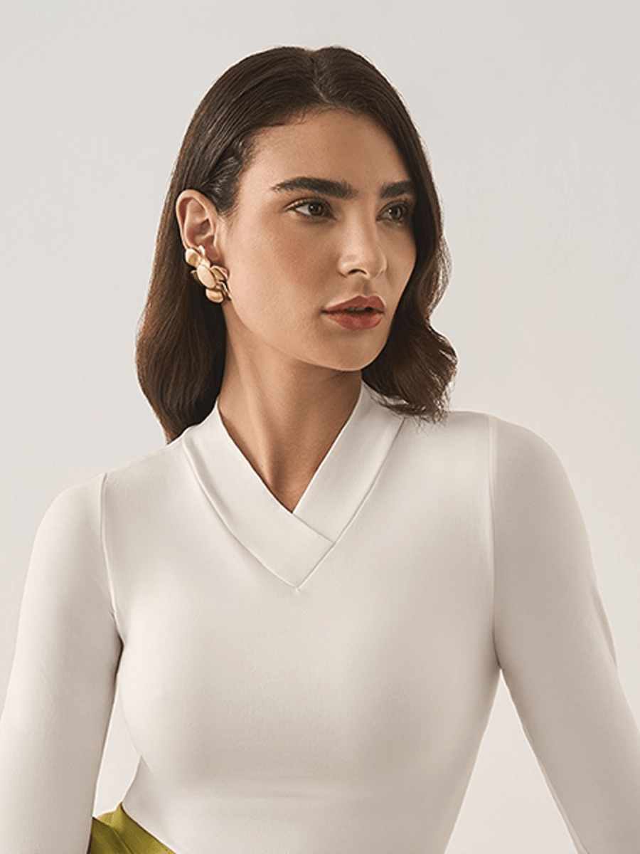 Camiseta Abasi Ecru - Koketa - de La Matier