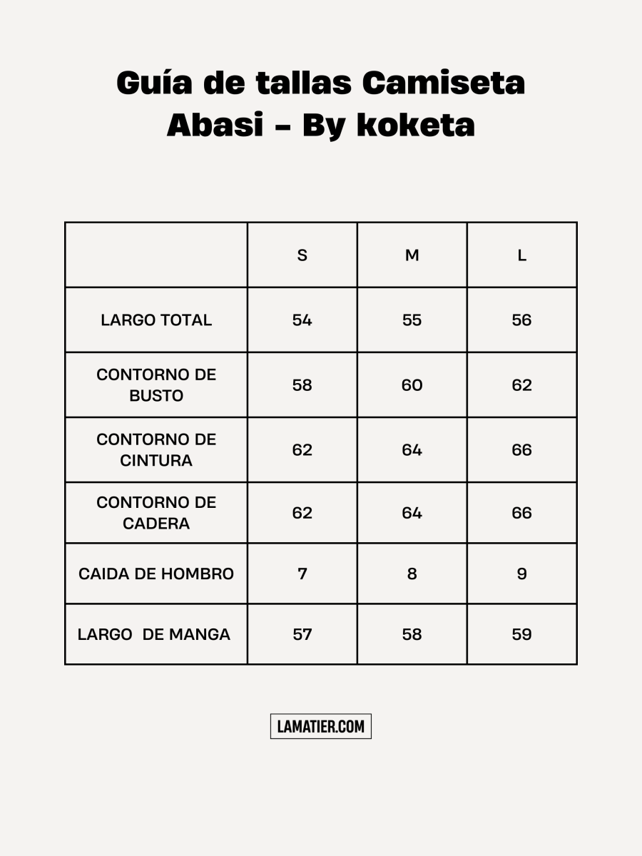 Camiseta Abasi Ecru - Koketa - de La Matier