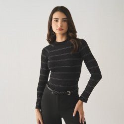 Camiseta Alanna Negro - Koketa - Camiseta de La Matier